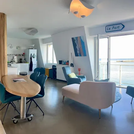 Apartament Fenetre Sur I Cap Port-en-Bessin-Huppain